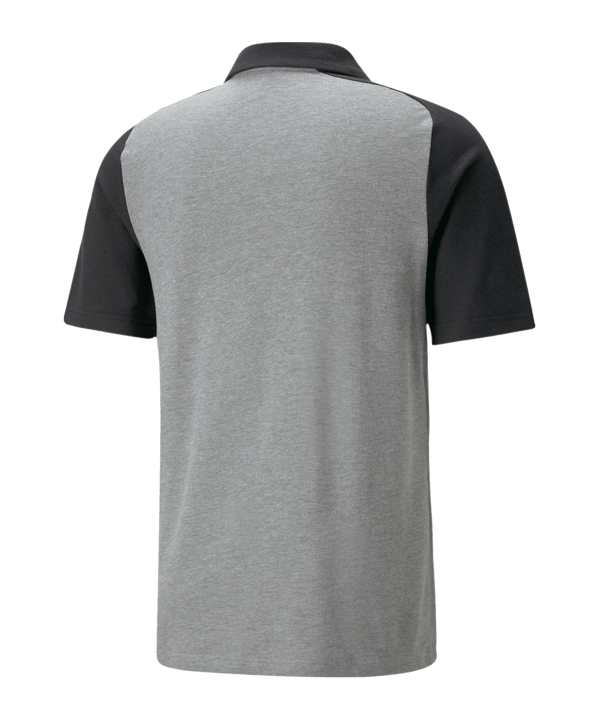 PUMA teamCUP Casuals Poloshirt Grau F13 - grau