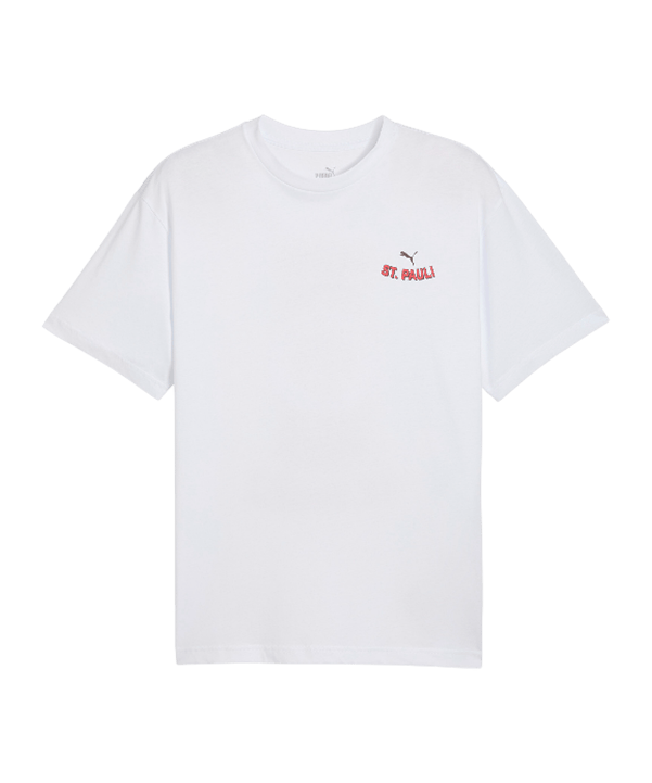 PUMA FC St. Pauli T-Shirt Weiß F01 - weiss