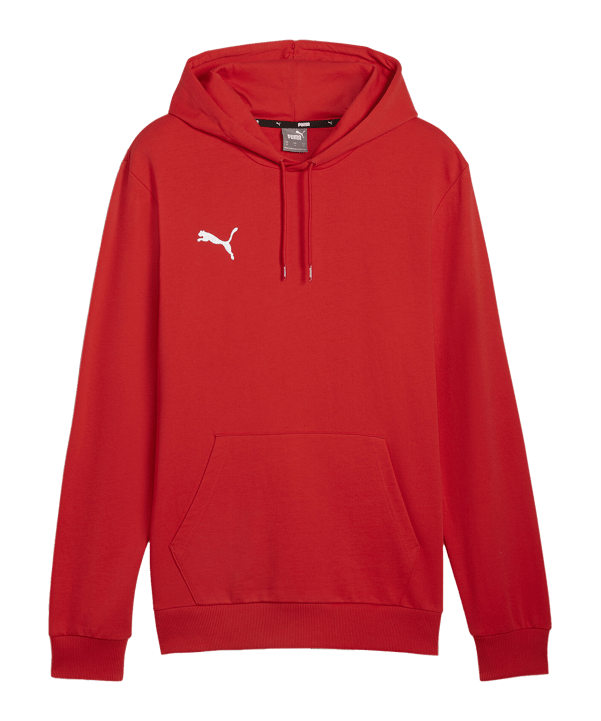 PUMA teamGOAL Casuals Hoody Rot F01 - rot