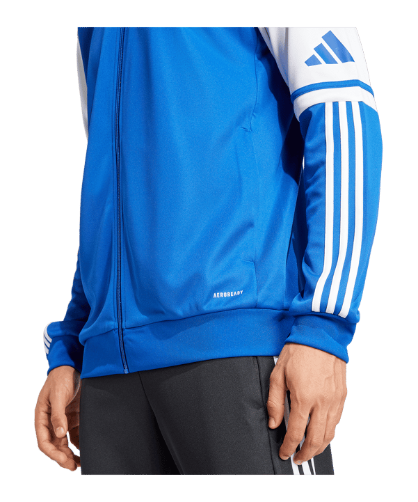 adidas Squadra 25 Kapuzenjacke Blau - blau