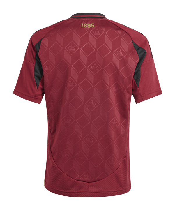 adidas Belgien Trikot Home EM 2024 Kids Rot - rot