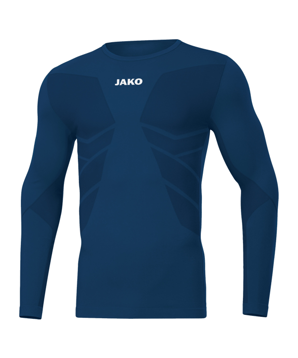 JAKO Comfort Recycelt langarm Blau F930 - blau