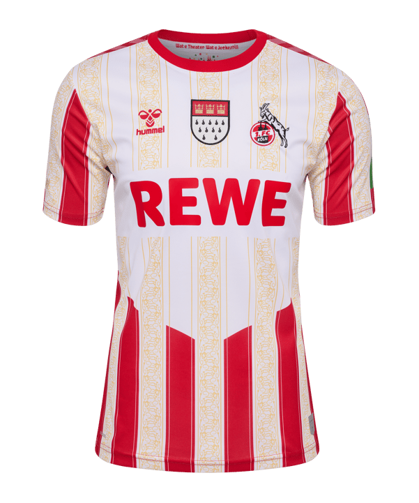 Hummel 1. FC Köln Karneval Trikot 2023/2024 Weiss F9402 - weiss