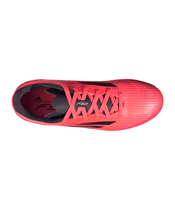 adidas F50 League MG Vivid Horizon Kids Pink Schwarz - rosa
