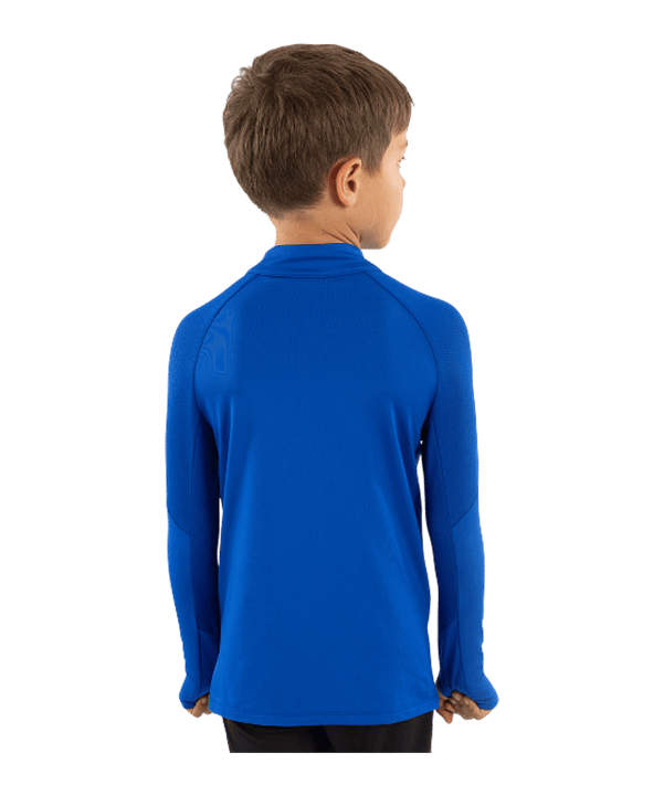 JAKO ZipTop Light Flow Sweatshirt Kids Blau F400 - blau