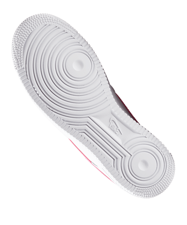 Nike Air Force 1 07 Sneaker Damen Weiss Pink F101 - weiss