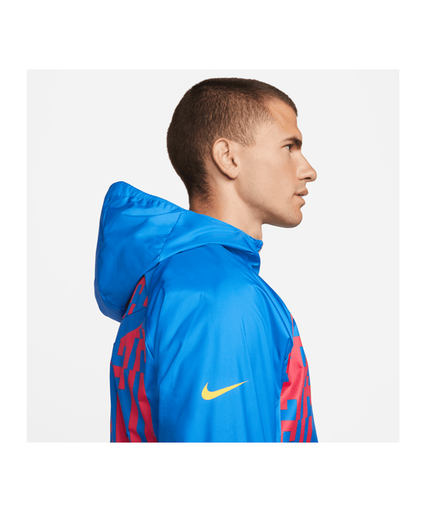 Nike FC Barcelona Trainingsjacke Blau F403 - blau