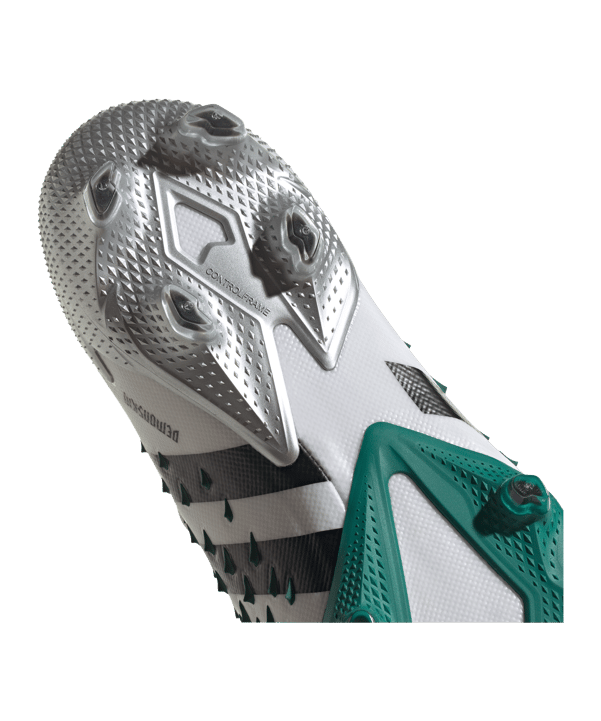 adidas Predator Freak.1 L FG EQT Weiss Schwarz Grün - weiss