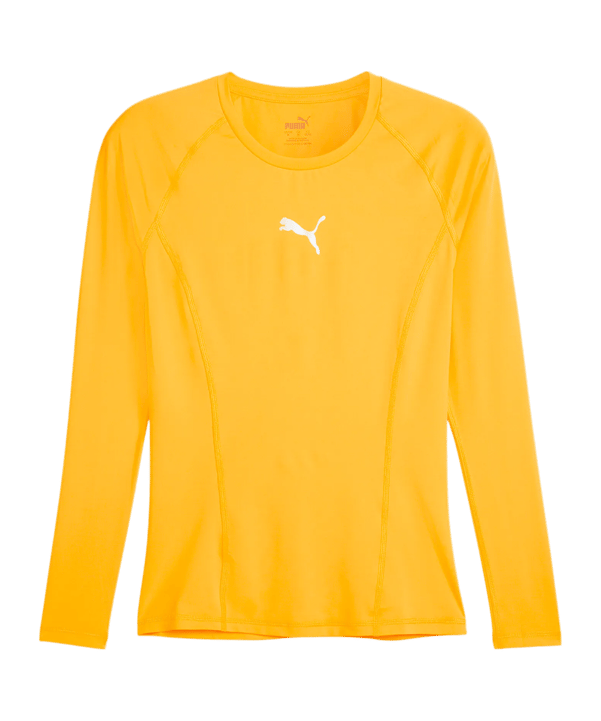 PUMA LIGA Baselayer Sweatshirt Orange F076 - orange
