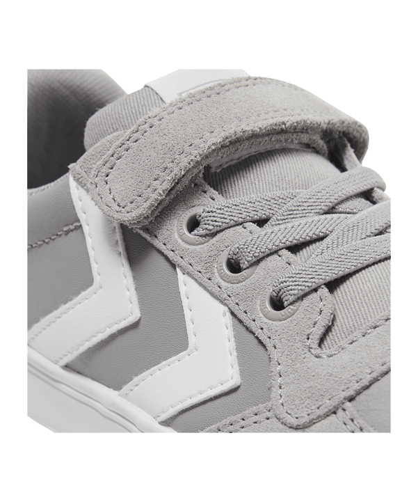 Hummel Slimmer Stadil Leather Low Kids Braun F1100 - braun