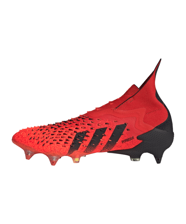 adidas Predator FREAK+ SG Meteorite Rot Schwarz - rot