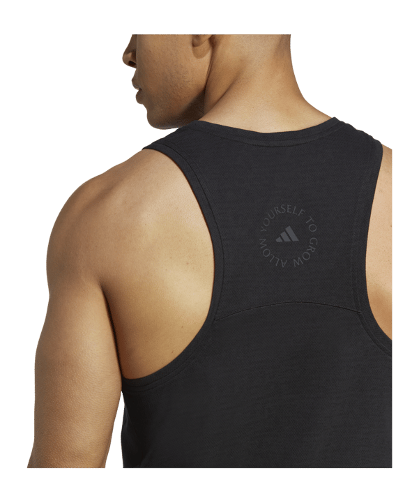 adidas Yoga Training Tank Top Black - schwarz