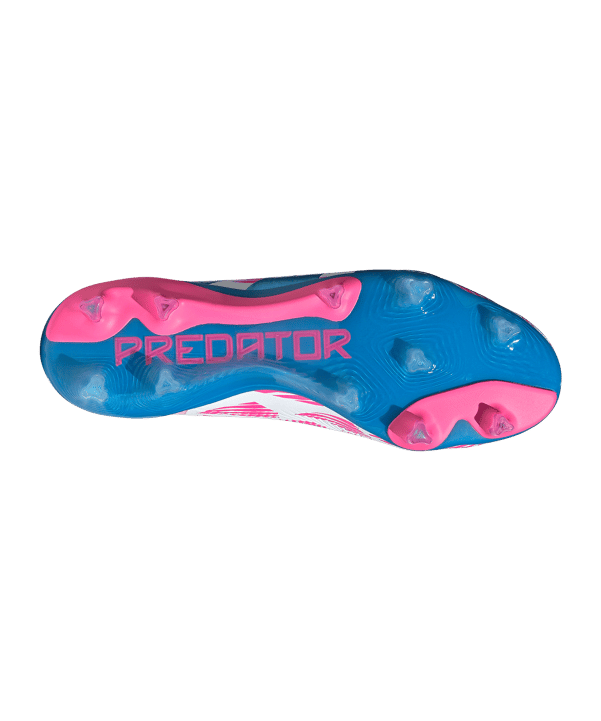 adidas Predator Elite LL FG Reemergence Weiss Blau - weiss