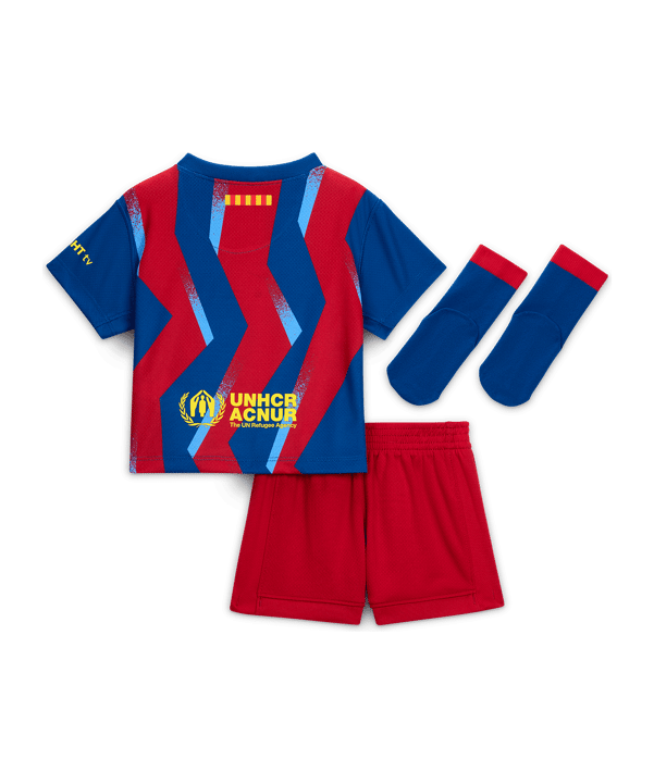 Nike FC Barcelona Babykit 4th Trikot Set 2025/2026 Kids Blau F432 - blau