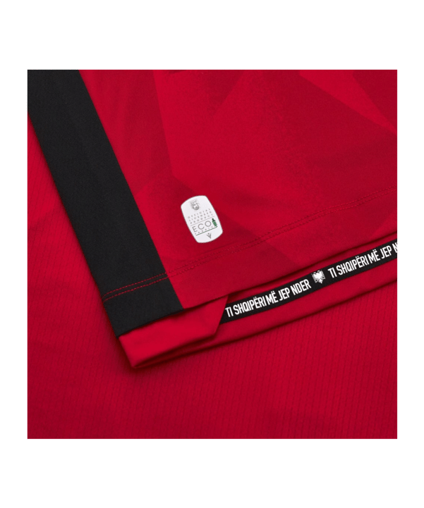 Macron Albanien Trikot Home EM 2024 Kids Rot - rot