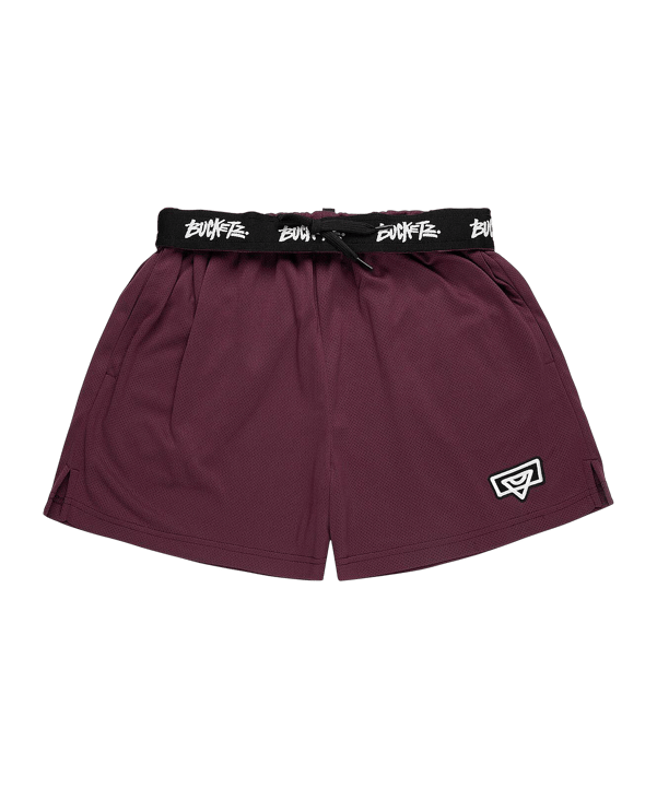 Bucketz All Day Mesh Short Rot - rot