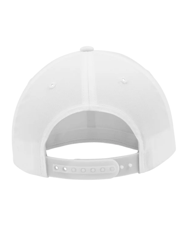 Merch Curved Classic Snapback Cap White - weiss