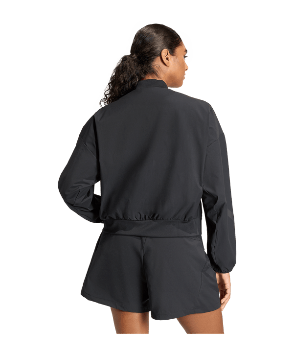 adidas Z.N.E Bomber Jacke Damen Schwarz - schwarz