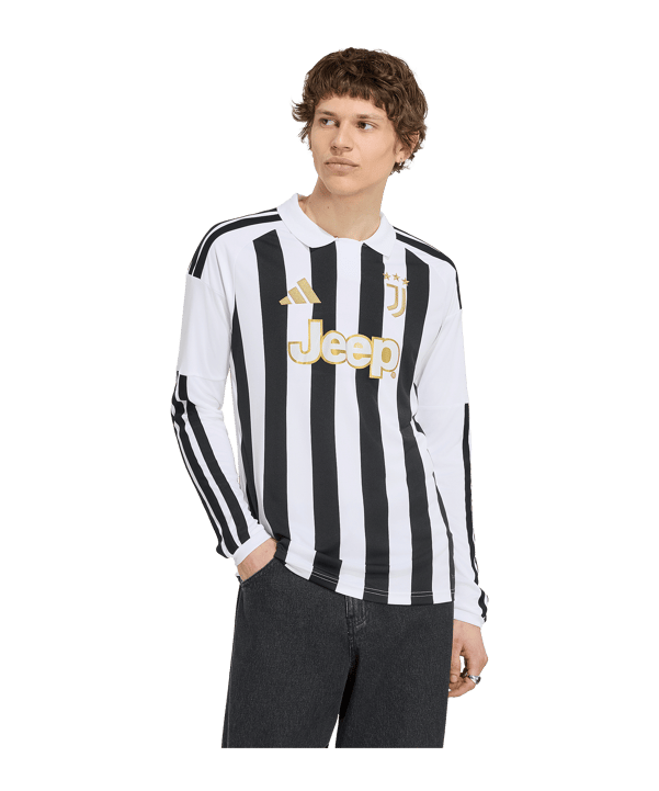 adidas Juventus Turin Trikot Langarm Home 2026/2027 Weiß - weiss