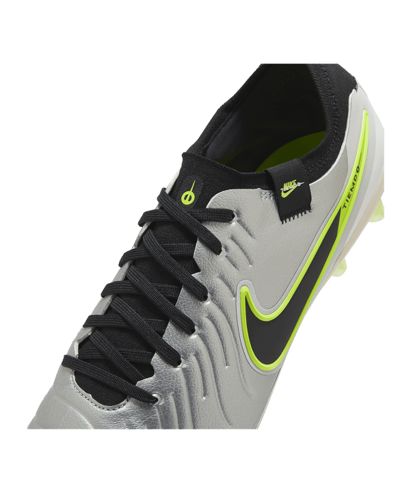 Nike Tiempo Legend X Pro AG-Pro Mad Voltage Silber Schwarz F001 - silber