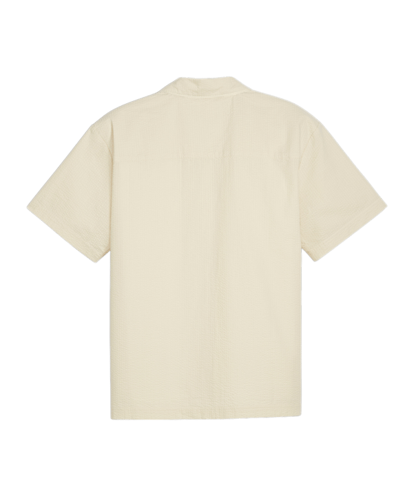 PUMA MMQ Seersucker T-Shirt Weiss F87 - weiss
