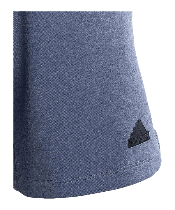 adidas FC Schalke 04 Z.N.E. Short Graublau - blau
