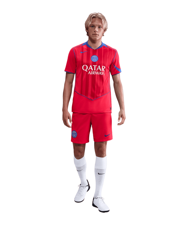 Nike Paris Saint-Germain Short 3rd 2025/2026 Rot F679 - rot