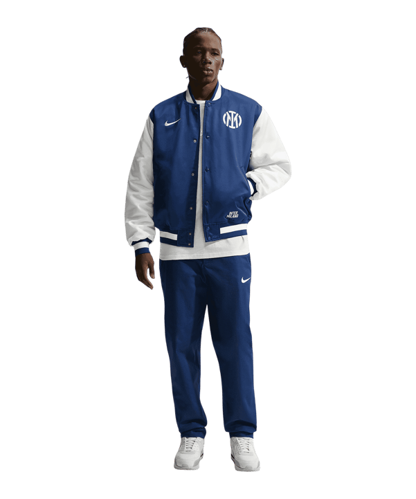 Nike Inter Mailand Satin Dugout Jacke Blau F492