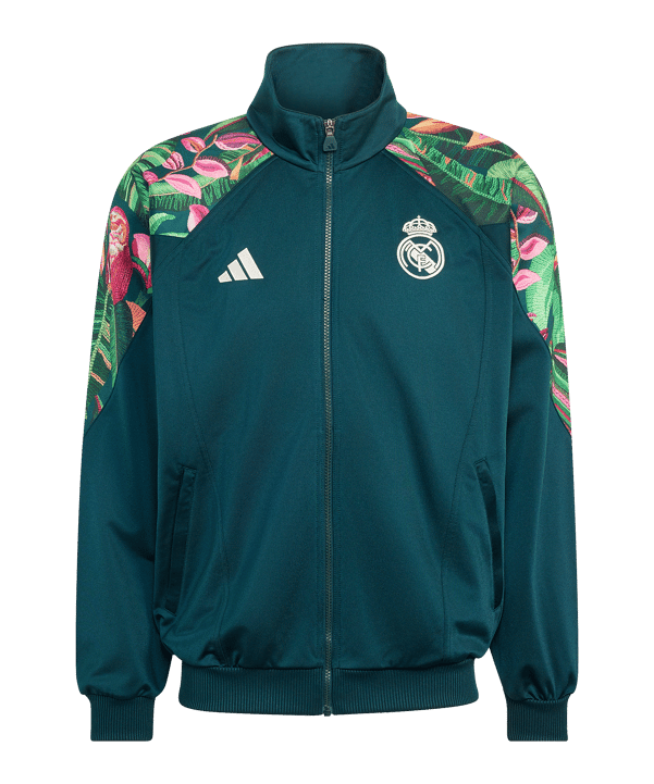 adidas Real Madrid Farm Giacca Verde - verde