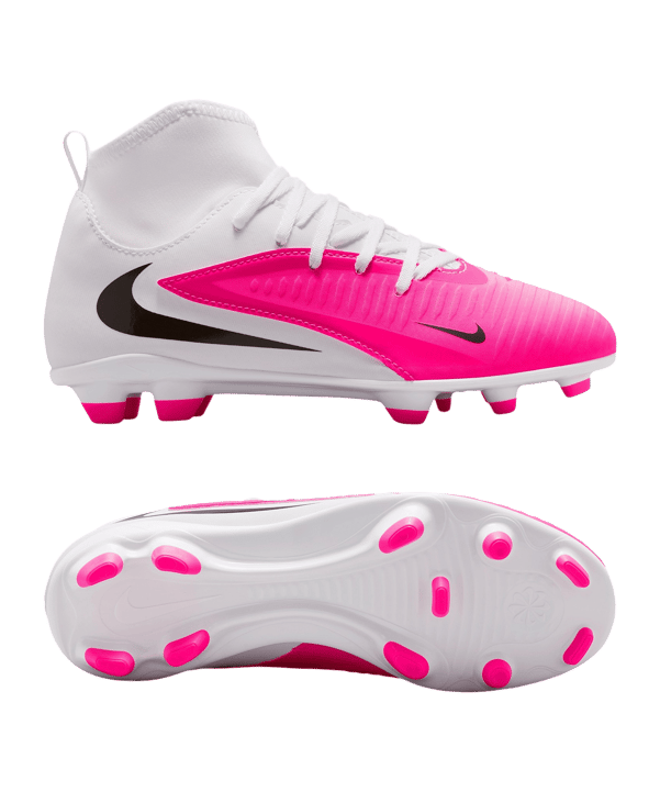 Nike Phantom 6 High Club FG/MG Breakout Kids Rosa F901 - rosa
