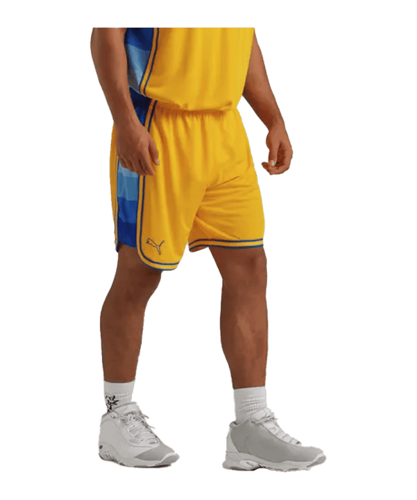 PUMA Maccabi Tel Aviv Basketball Short Gelb F002 - gelb