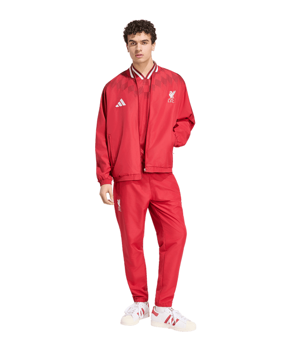 adidas Liverpool FC Stadium Jas Rood - rood