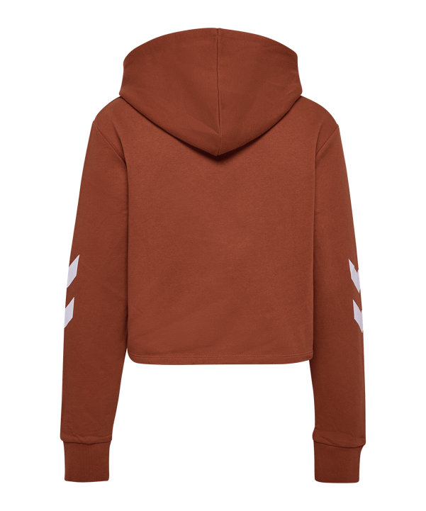 Hummel Legacy Cropped Hoody Damen Rot F8161 - rot