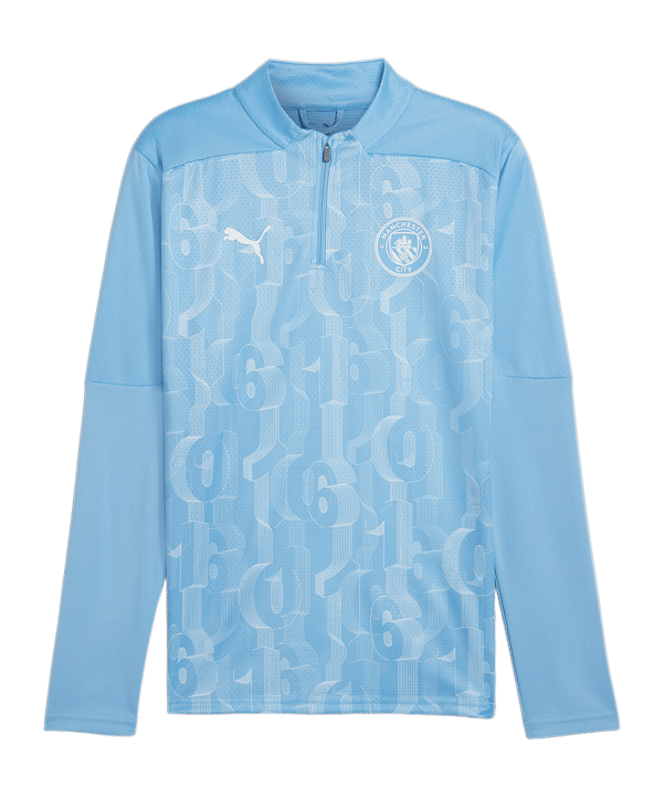 PUMA Manchester City Prematch Sweatshirt 2024/2025 Blau F21 - blau