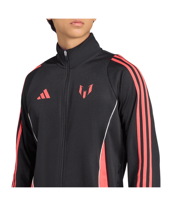 adidas Messi Jacke Schwarz - schwarz