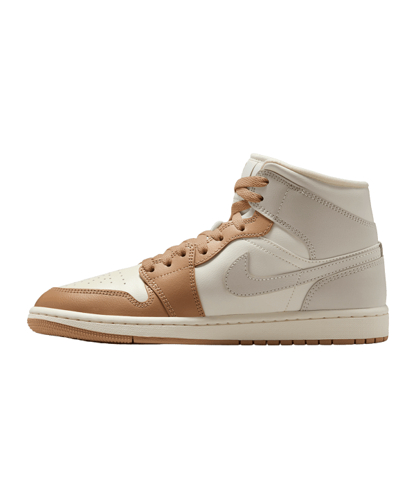 Nike Air Jordan 1 Mid Damen Braun F118 - braun