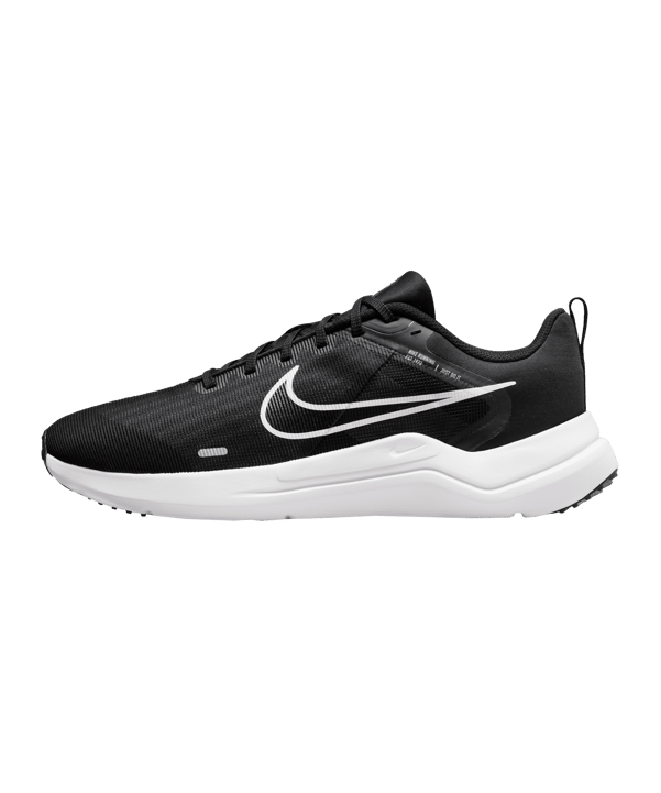 Nike Downshifter 12 Running Schwarz Weiss F001 - schwarz