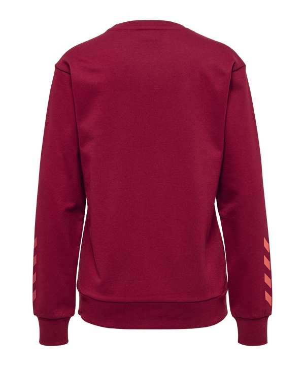 Hummel Offgrid Cotton Sweatshirt Damen Rot F3135 - rot