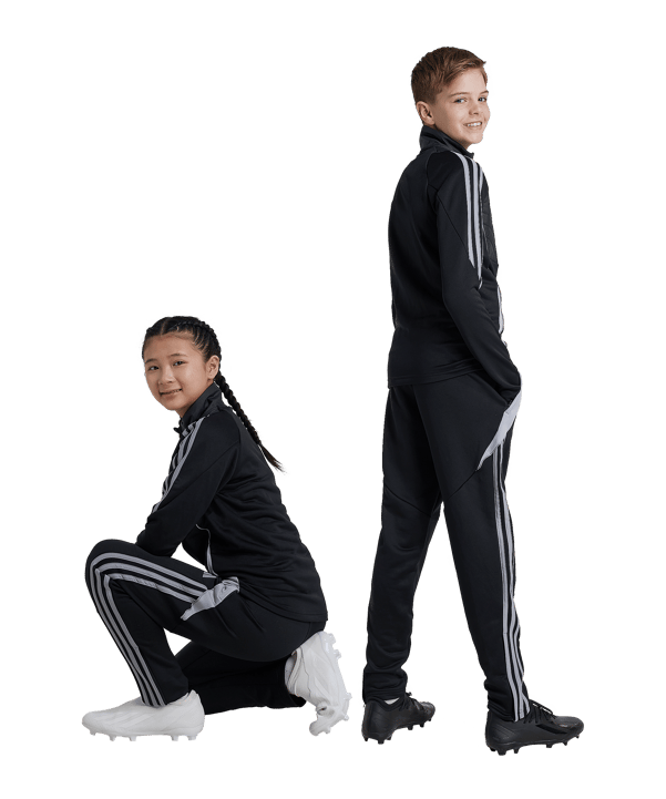 adidas Tiro 24 Winter Trainingshose Kids Schwarz - schwarz
