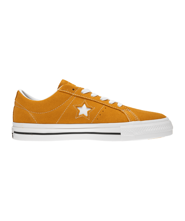 Converse One Star Pro Ox Orange Weiss - orange