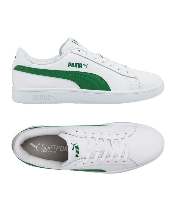 PUMA Smash V2L Sneaker Weiß F003 - weiss