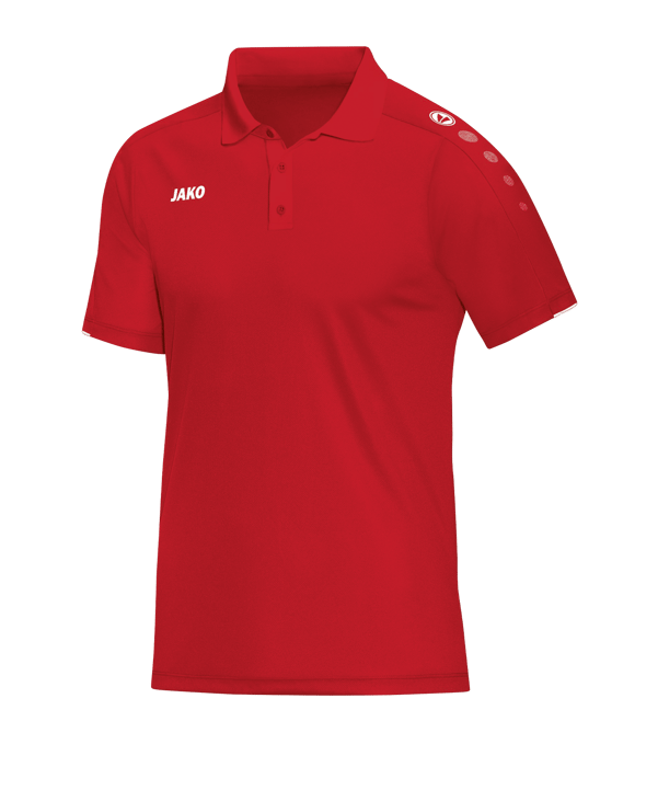 JAKO Classico Poloshirt Rot F01 - rot