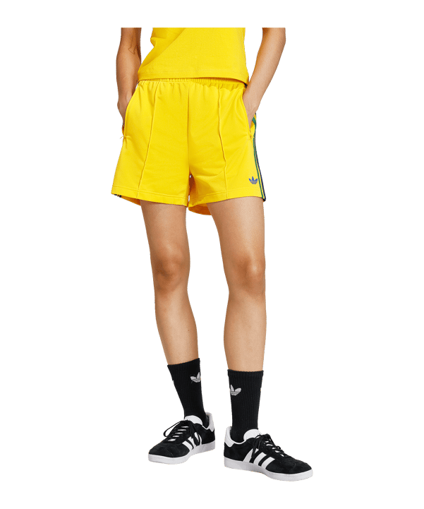 adidas Originals Firebird Short Damen Gelb - gelb