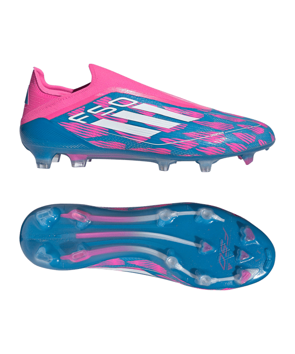 adidas F50 Elite LL FG Reemergenc Blau Weiss - blau