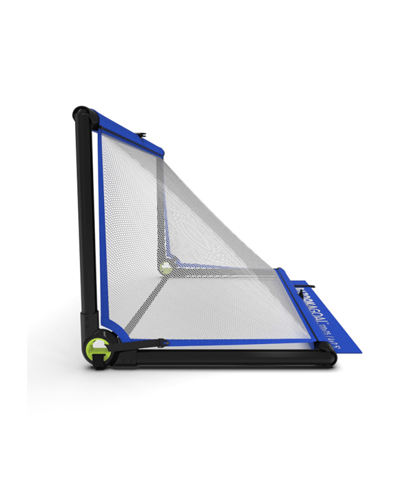Bazookagoal Teleskoptor | 120x75 cm Blau Weiss - blau