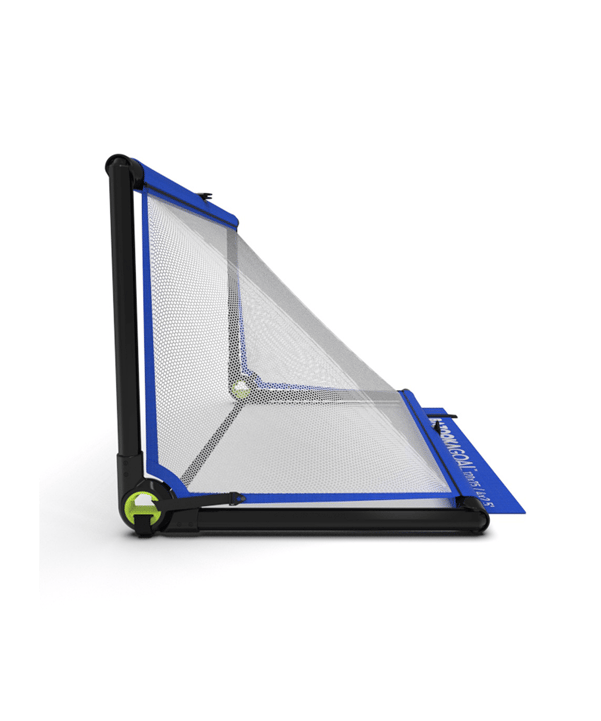 Bazookagoal Teleskoptor | 120x75 cm Blau Weiss