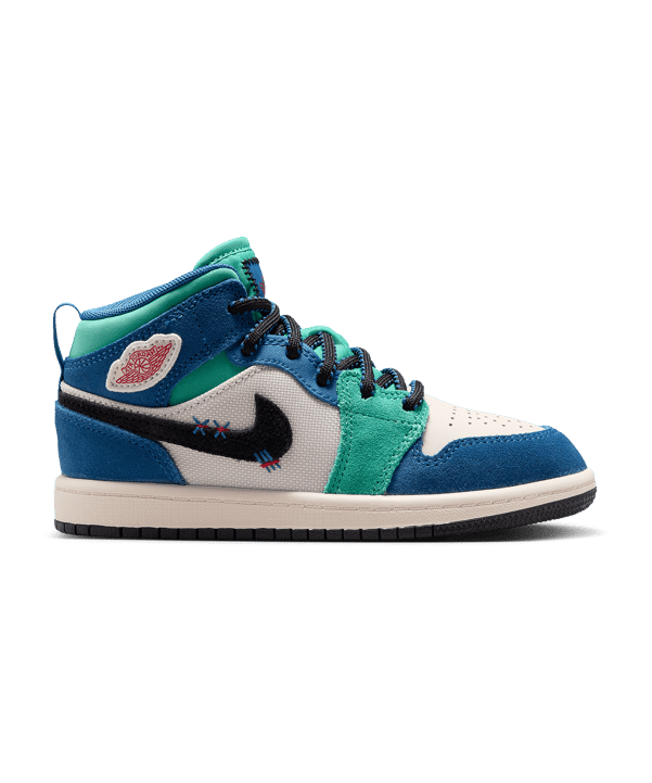 Jordan Air Jordan 1 Mid SE PS Enfants Blanc C100 - blanc
