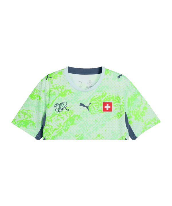 PUMA SFV Schweiz Trikot Away WM 2026 Grün F02 - gruen