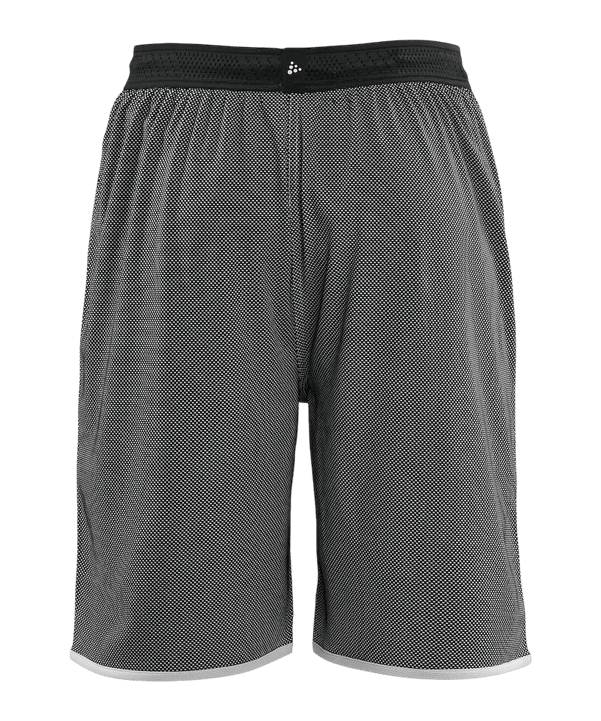 Craft Progress Reversible Basket Short Schwarz - schwarz