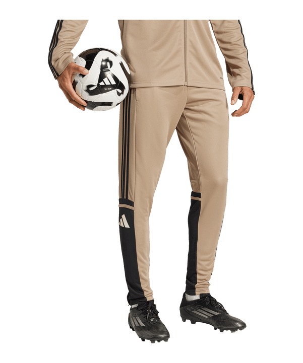 adidas Squadra 25 Trainingshose Braun - schwarz